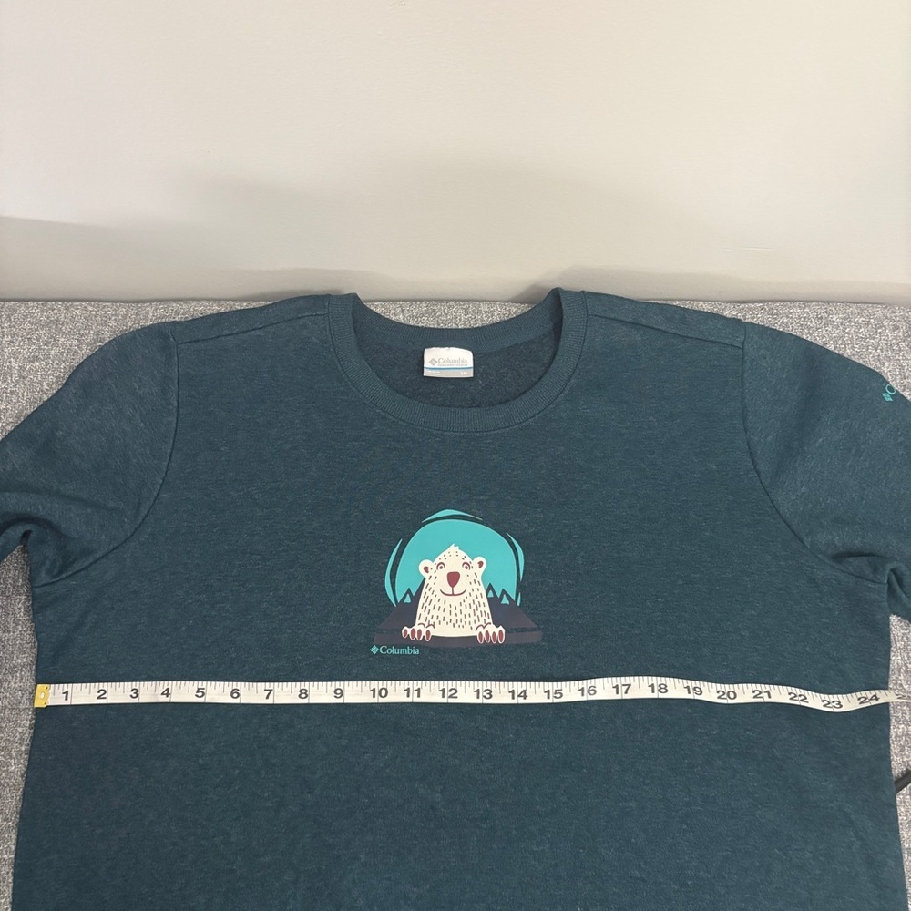 Columbia Dark Teal Sweatshirt - Picture 6 of 11